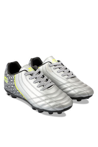 Slazenger HINO KR Football Men's Cleats Shoes Gray - Black - Thumbnail