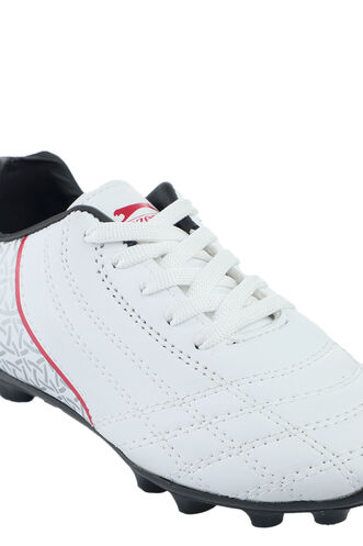 Slazenger HINO KR Football Men's Cleats White - Black - Thumbnail