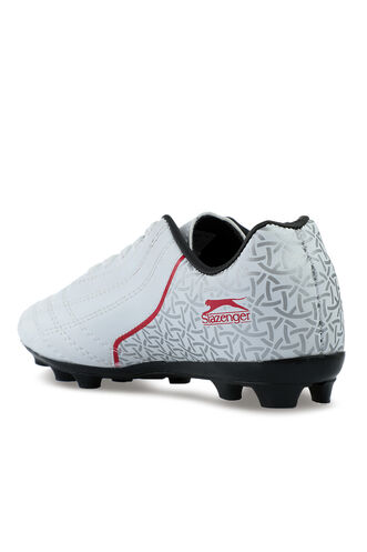 Slazenger HINO KR Football Men's Cleats White - Black - Thumbnail