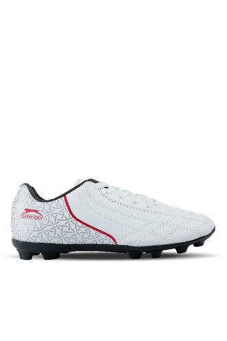 Slazenger HINO KR Football Men's Cleats White - Black - Thumbnail