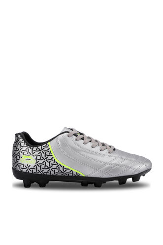 Slazenger HINO KR Football Boys' Cleats Shoes Gray - Black - Thumbnail