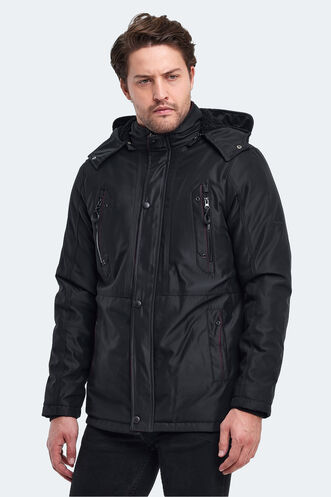 Slazenger HOLD Men's Jacket & Coat Black - Thumbnail