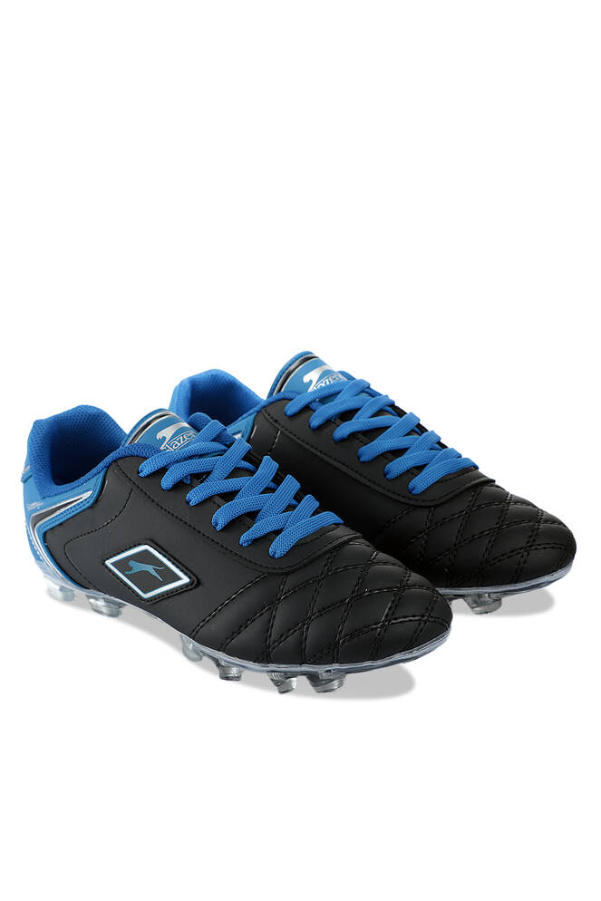 Slazenger HUGO KR Boys' Football Cleats Shoes Black - Blue