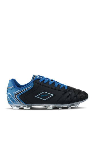 Slazenger HUGO KR Boys' Football Cleats Shoes Black - Blue - Thumbnail