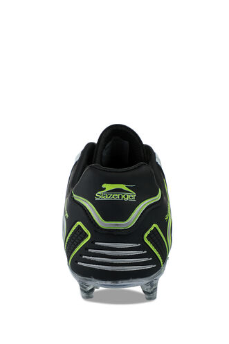 Slazenger HUGO KR Football Boy Child Cleats Shoes White - Black - Thumbnail