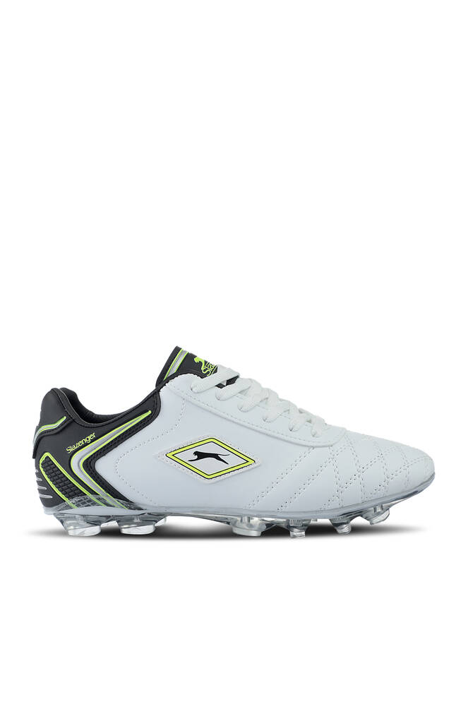 Slazenger HUGO KR Football Boy Child Cleats Shoes White - Black