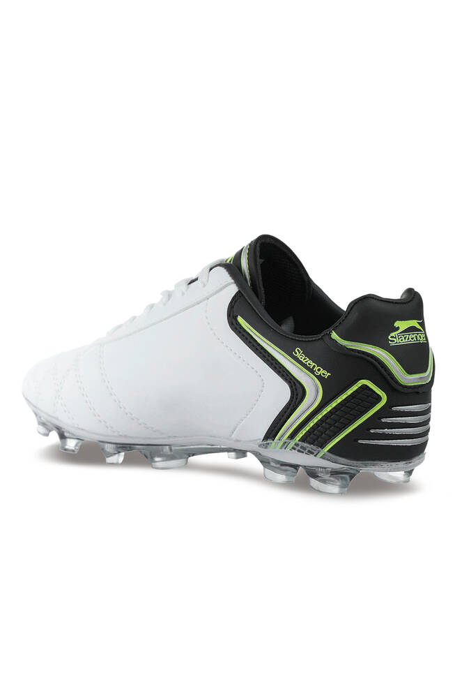 Slazenger HUGO KR Football Boy Child Cleats Shoes White - Black