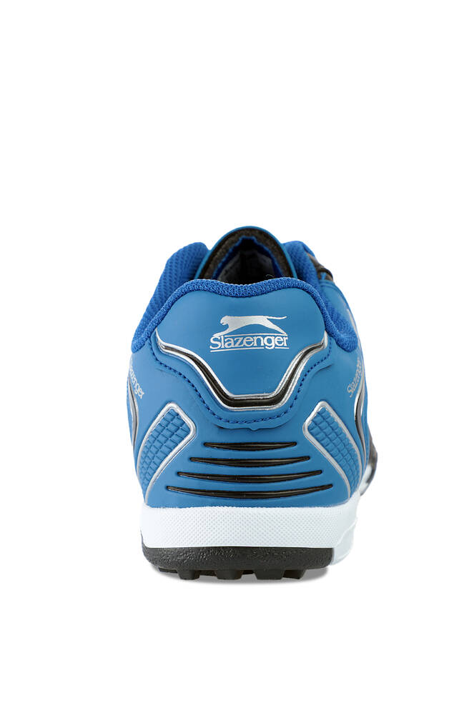 Slazenger HUGO HS Football Boys Indoor Soccer Shoes Black - Blue