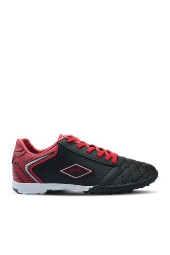 Slazenger HUGO HS Football Boys Indoor Soccer Shoes Black - Red - Thumbnail