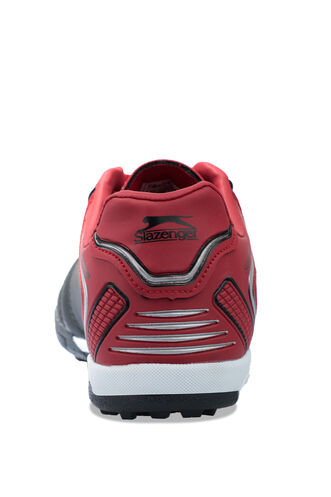 Slazenger HUGO HS Football Boys Indoor Soccer Shoes Black - Red - Thumbnail