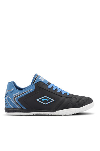 Slazenger - Slazenger HUGO HS Football Men's Indoor Soccer Shoes Black - Blue