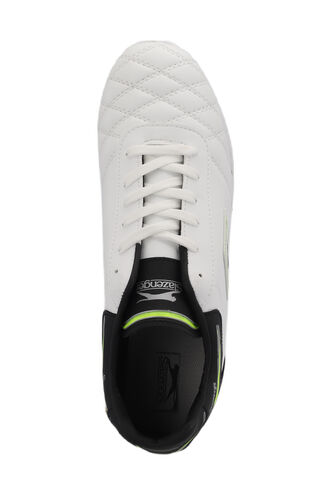 Slazenger HUGO HS Football Men's Indoor Soccer Shoes White - Black - Thumbnail