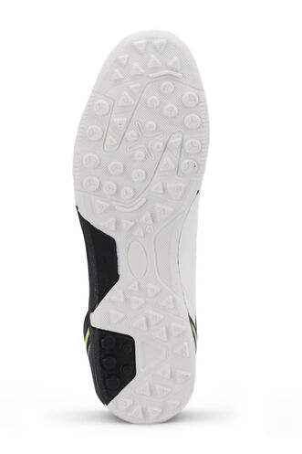 Slazenger HUGO HS Football Men's Indoor Soccer Shoes White - Black - Thumbnail