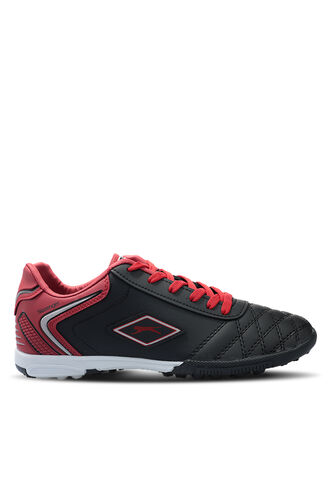 Slazenger - Slazenger HUGO HS Football Men's Indoor Soccer Shoes Black - Red