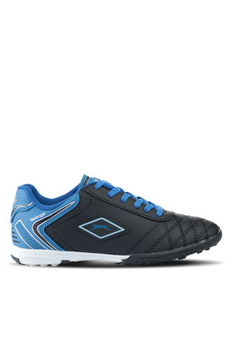 Slazenger HUGO HS Football Men's Indoor Soccer Shoes Black - Blue - Thumbnail