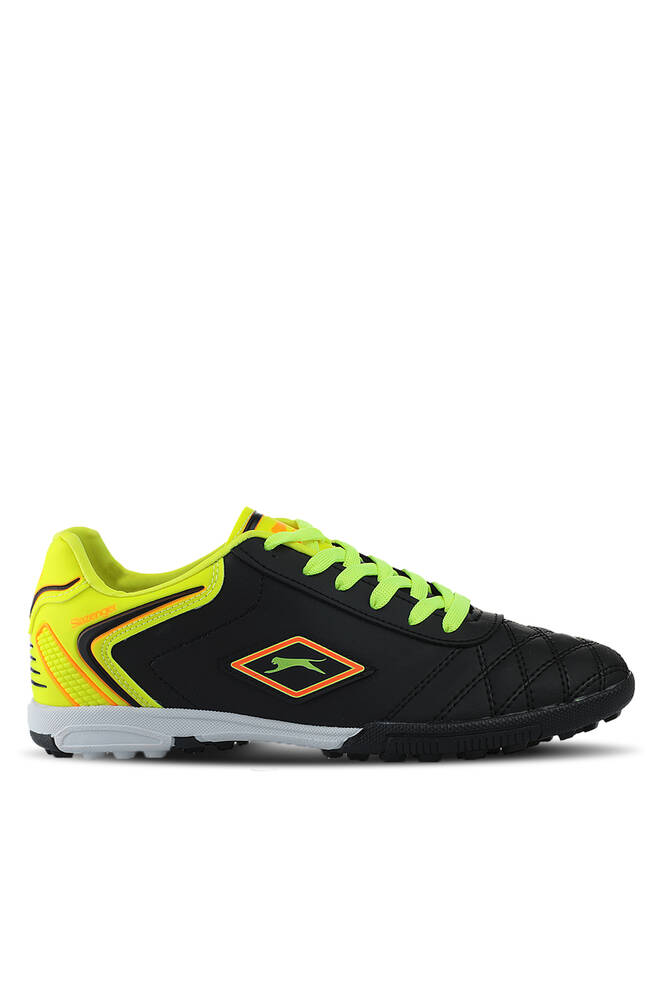 Slazenger HUGO HS Football Men's Indoor Soccer Shoes Black - Yellow