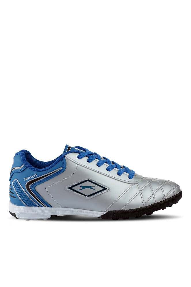 Slazenger HUGO HS Football Men's Indoor Soccer Shoes Gray - Blue