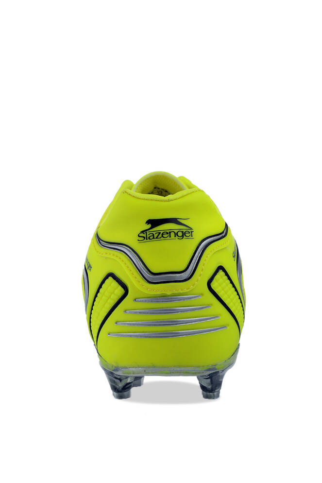 Slazenger HUGO KR Football Boy Child Cleats Shoes White - Yellow