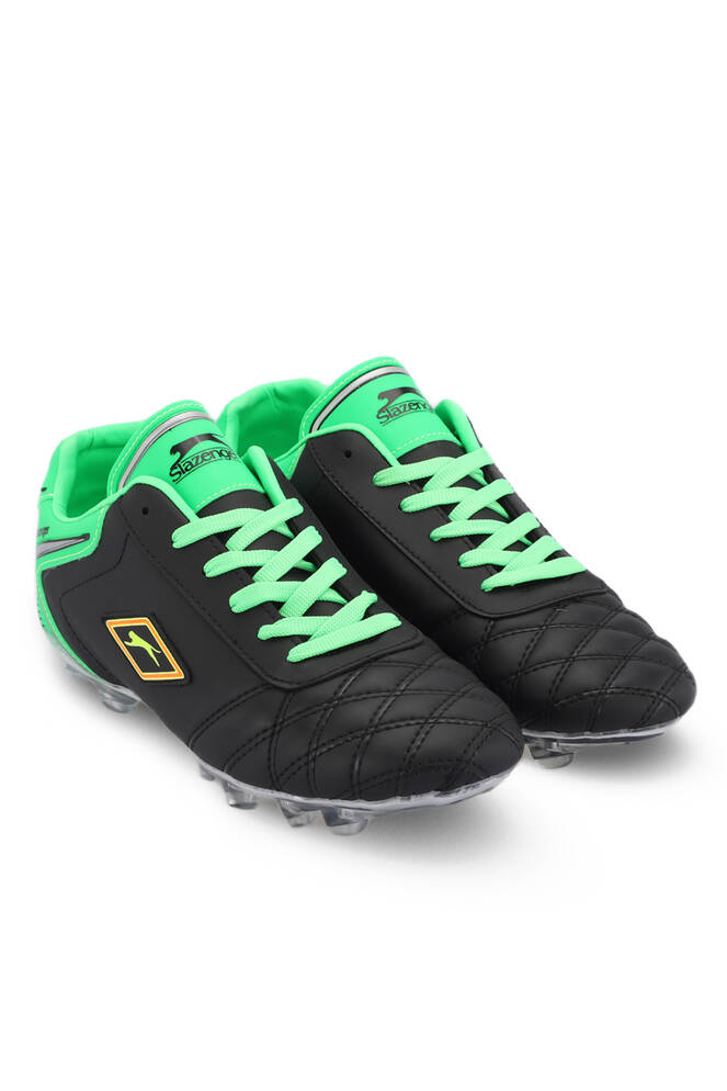 Slazenger HUGO KR Men's Football Cleats Shoes Black - Green