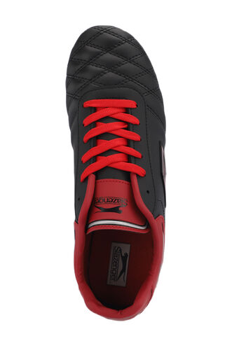 Slazenger HUGO KR Men's Football Shoes Black - Red - Thumbnail