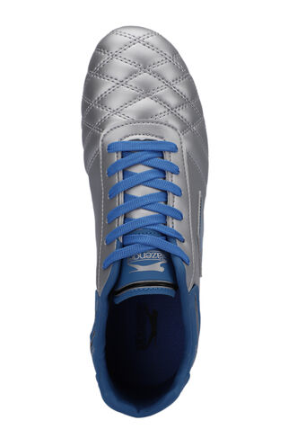 Slazenger HUGO KR Men's Football Shoes Gray - Blue - Thumbnail