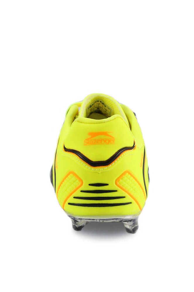 Slazenger HUGO KR Football Boy Child Cleats Shoes Black - Yellow