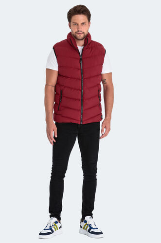 Slazenger HIDRO Men's Vest Burgundy - Thumbnail