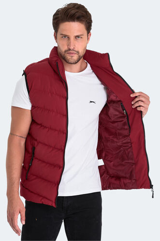 Slazenger HIDRO Men's Vest Burgundy - Thumbnail