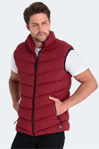 Slazenger HIDRO Men's Vest Burgundy - Thumbnail