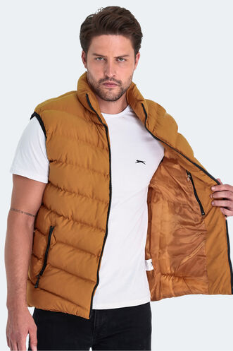 Slazenger HIDRO Men's Vest Mustard - Thumbnail