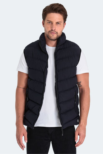 Slazenger HIDRO Men's Vest Navy - Thumbnail