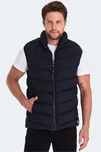 Slazenger HIDRO Men's Vest Navy - Thumbnail