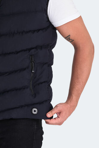 Slazenger HIDRO Men's Vest Navy - Thumbnail