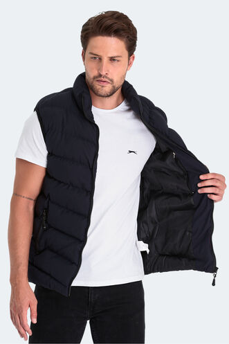 Slazenger HIDRO Men's Vest Navy - Thumbnail