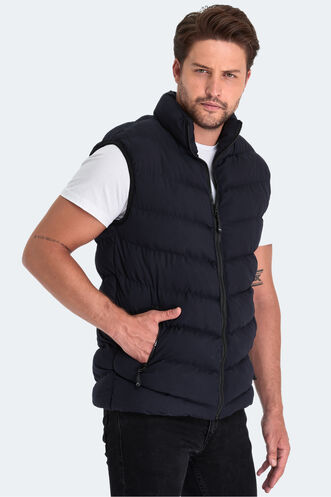 Slazenger HIDRO Men's Vest Navy - Thumbnail