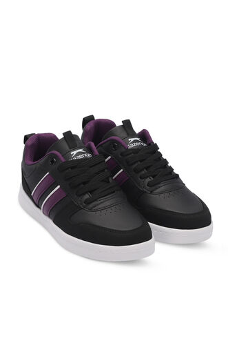 Slazenger IDENTY Women's Sneaker Shoes Black - Purple - Thumbnail