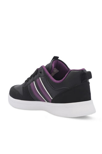 Slazenger IDENTY Women's Sneaker Shoes Black - Purple - Thumbnail