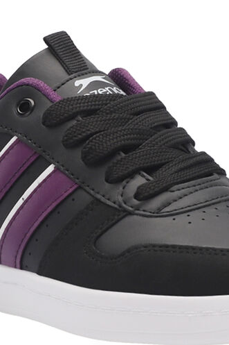 Slazenger IDENTY Women's Sneaker Shoes Black - Purple - Thumbnail