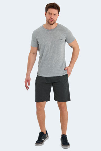 Slazenger ILISION Men's Shorts Dark Grey - Thumbnail