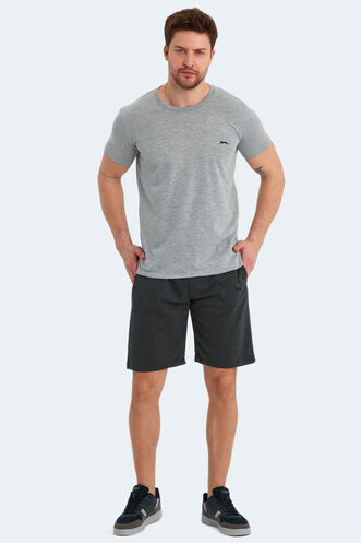 Slazenger ILISION Men's Shorts Dark Grey - Thumbnail