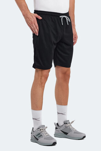 Slazenger ILSE Men's Shorts Black - Thumbnail