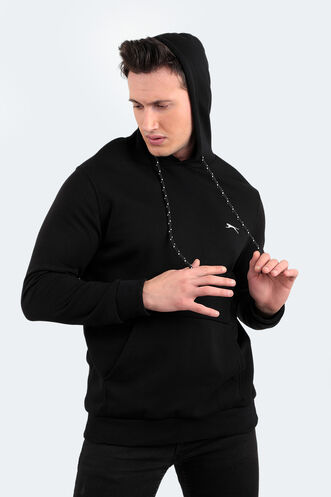 Slazenger IPANEMA Men's Sweatshirt Black - Thumbnail