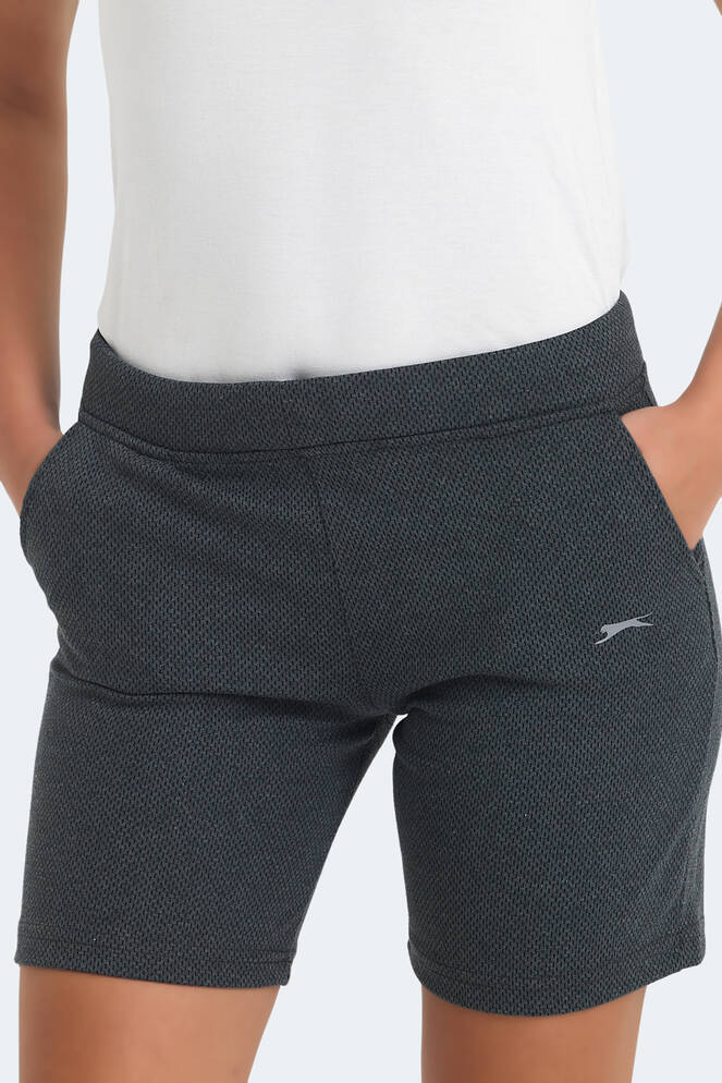 Slazenger IRMUSKA Kadın Fitness Şort Koyu Gri