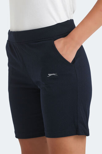 Slazenger IRMUSKA Women's Fitness Shorts Navy - Thumbnail