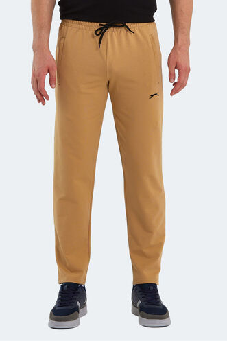 Slazenger JERRY Men's Tracksuit Bottoms Beige - Thumbnail