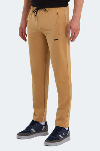 Slazenger JERRY Men's Tracksuit Bottoms Beige - Thumbnail