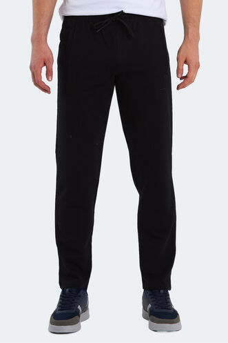 Slazenger JERRY Men's Tracksuit Bottoms Black - Thumbnail