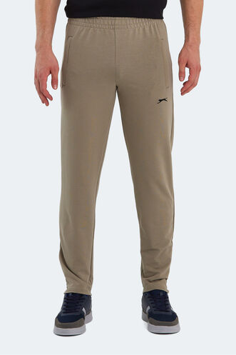 Slazenger JERRY Men's Tracksuit Bottoms Khaki - Thumbnail