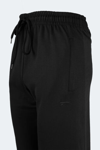 Slazenger JERRY Large Size Men's Sweatpants Black - Thumbnail