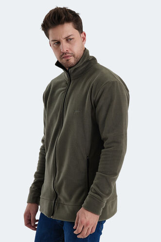 Slazenger KADMOS Men's Sweatshirt Khaki - Thumbnail